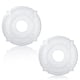 thumbnail image 1 of 2 Piezas de Medallón de Techo de PU, Medallón para Ventilador de Techo para Artefactos Iluminación, Ventiladores de Techo, Candelabros, 12 Pulgadas de Diámetro Exterior, 1 of 5