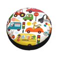thumbnail image 3 of Easygdp Transports With Animals Wheel Sun Guard, Spare Tire Cover,Universal Trailer Suv Truck Camper Travel,Easy To Install And Remove -15 Inch, 3 of 9