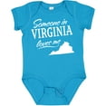 thumbnail image 3 of Inktastic Someone in Virginia Loves Me Boys or Girls Baby Bodysuit, 3 of 5