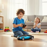 RC Cars for Kids Remote Control Car 1:12 Scale High Speed Racing Car with Lights and Sounds, Rechargeable RC Metal Racer for Boys Girls