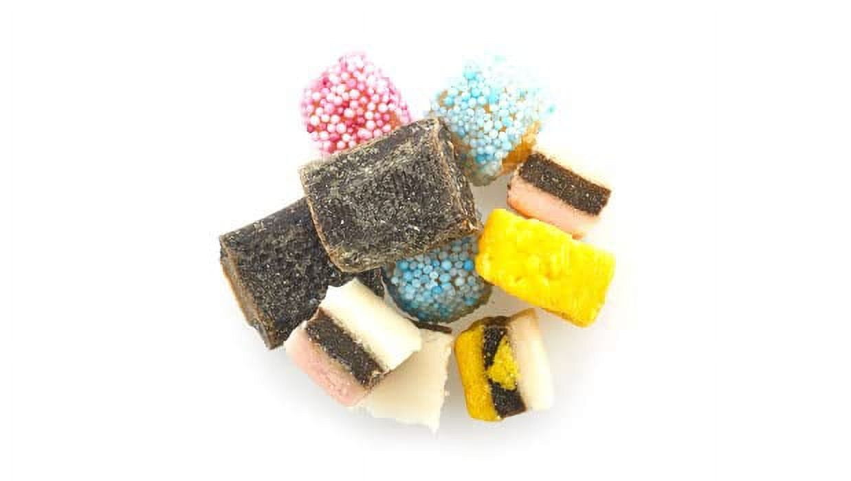 Yupik Assorted Mini Licorice Candies, 2.2 lb (35.2 oz), Natural Flavours & Colors, Mixed Shapes & Textures, Ideal Snack & Gif