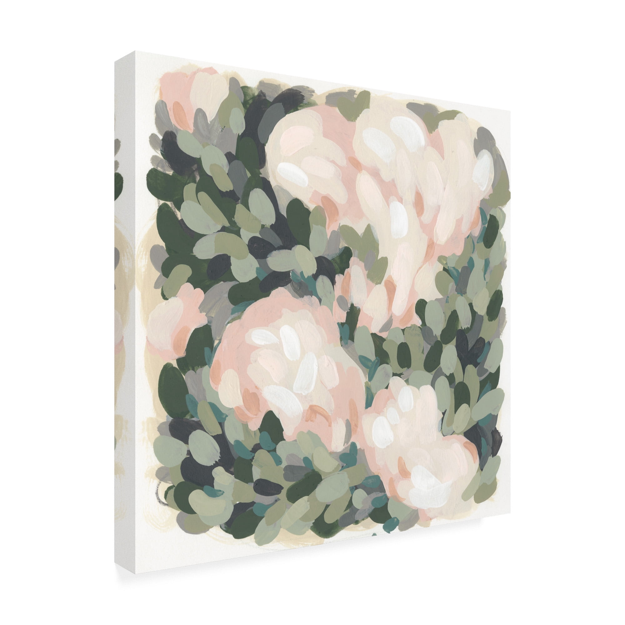Trademark Fine Art 'Blush And Celadon II' Canvas Art by June Erica Vess