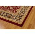 thumbnail image 2 of Classic Yazd 2X7.7 2803-390 Red-Balck Rectangle Rug, 2 of 5