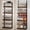 Black, variant on 8 Tier Over the Door Pantry Organizer 2 IN 1 Hanging or Wall Mounted Spice Rack with Adjustable Basket,Heavy Duty Seasonning Storage Shelf for Kitchen Pantry and Bathroom White,8 Tiers