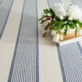 thumbnail image 5 of Dash & Albert La Mirada Handwoven Cotton Rug, 8' x 10', Navy, 5 of 6