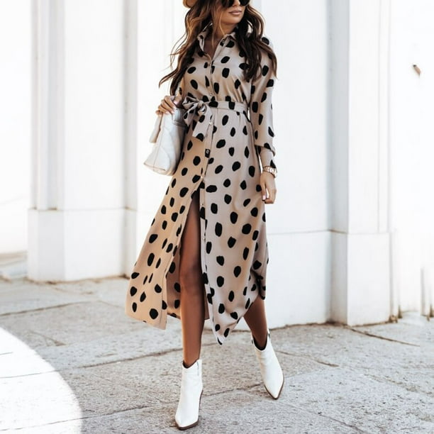 EFVWOE Casual Dresses for Women Summer Chiffon Dress Women