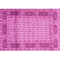 thumbnail image 1 of Ahgly Company Indoor Rectangle Persian Pink Traditional Area Rugs, 5' x 7', 1 of 4