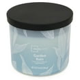 thumbnail image 3 of Bougie parfumée Mainstays à 3 mèches, enveloppée texturée Pluie de jardin, 14 oz, 3 of 6