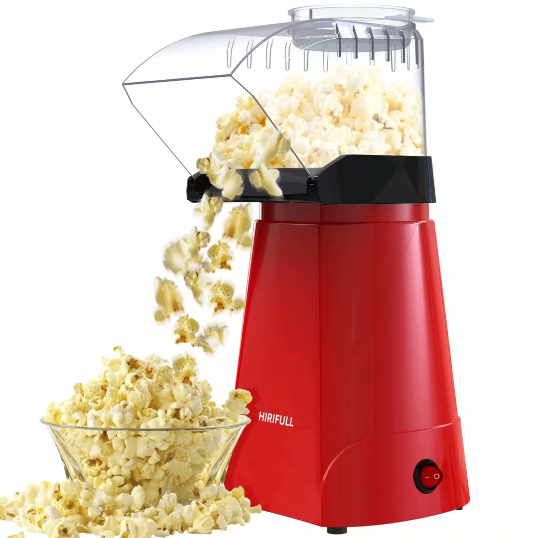 Popcorn Machine Hot Air Electric Popper Kernel Corn Maker Bpa Free No Oil  Red, 1 unit - Harris Teeter