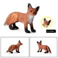 thumbnail image 6 of Biplut Realistic Fox Wild Animal Figure PVC Figurine Crafts Kids Toy Desktop Decor, 6 of 13