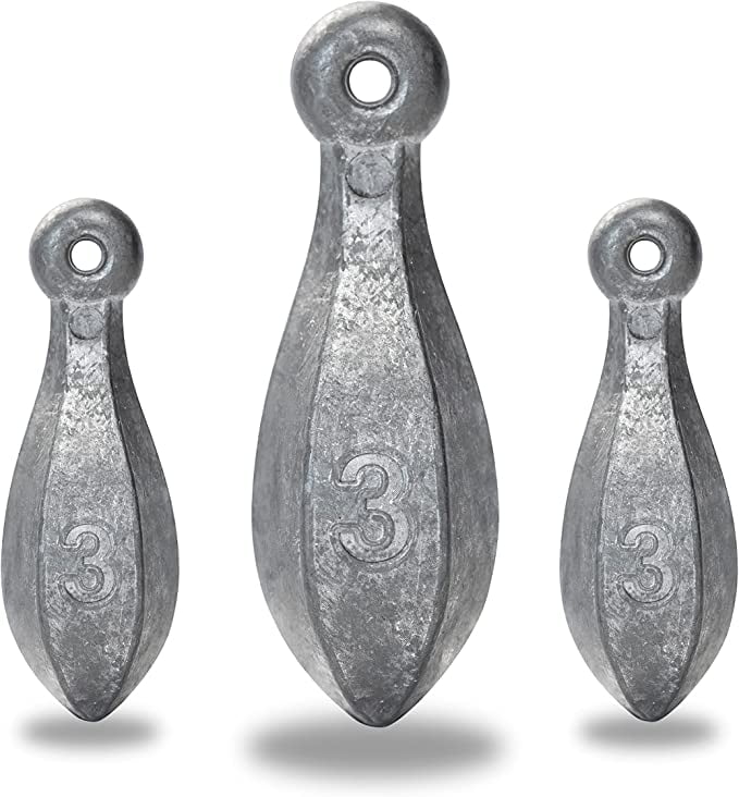 Plombs De Pêche Bank Sinkers 4oz - Lot De 20 - Plomb Pur - Moules Do-It - Eau Douce Et Salée