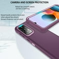thumbnail image 3 of ORUYROP Case for Samsung Galaxy A33 5G, Samsung Galaxy A33 5G Case Heavy Duty Defender Shockproof Anti-Scratch Dustproof Rugged Protective Cover for Samsung A33 5g Purple(Without Screen Protec, 3 of 7
