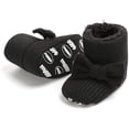 thumbnail image 3 of Baby Boy Girl Boots Newborn Shoes Winter Snow Bowknot Anti-Slip Soft Sole Warm Infant Toddler Prewalker Booties, 3 of 7