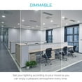 thumbnail image 2 of Luxrite BR40 LED Flood Light Bulb, 14W=85W, 6500K Daylight White, Dimmable, 1100 Lumen, E26 Base, UL Listed 6-Pack, 2 of 8