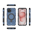 thumbnail image 4 of Funda GANGXUN para iPhone 15 , magnética, ligera, soporte 360°, antigolpes, 4 of 4