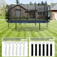 thumbnail image 6 of Trampoline 16 FT with Safe Enclosure Net, Kids Trampoline for Play & Exercise Indoor or Outdoor, Waterproof Jump Mat, Backyard Trampoline Ladder for Adults Fitness Equipment, 6 of 7