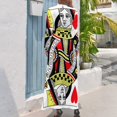thumbnail image 3 of Baraja clásica de cartas de corazones Casino Poker Q Hearts Vestido largo Vestido largo de mujer Vestido para embarazadas, 3 of 5