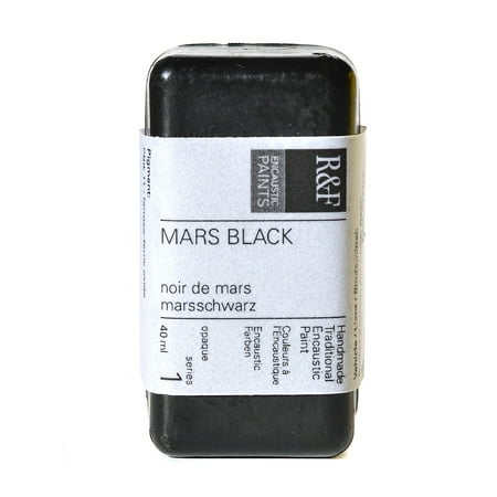 UPC: 0804551879562 | Encaustic Paint mars black  40 ml (pack of 2)