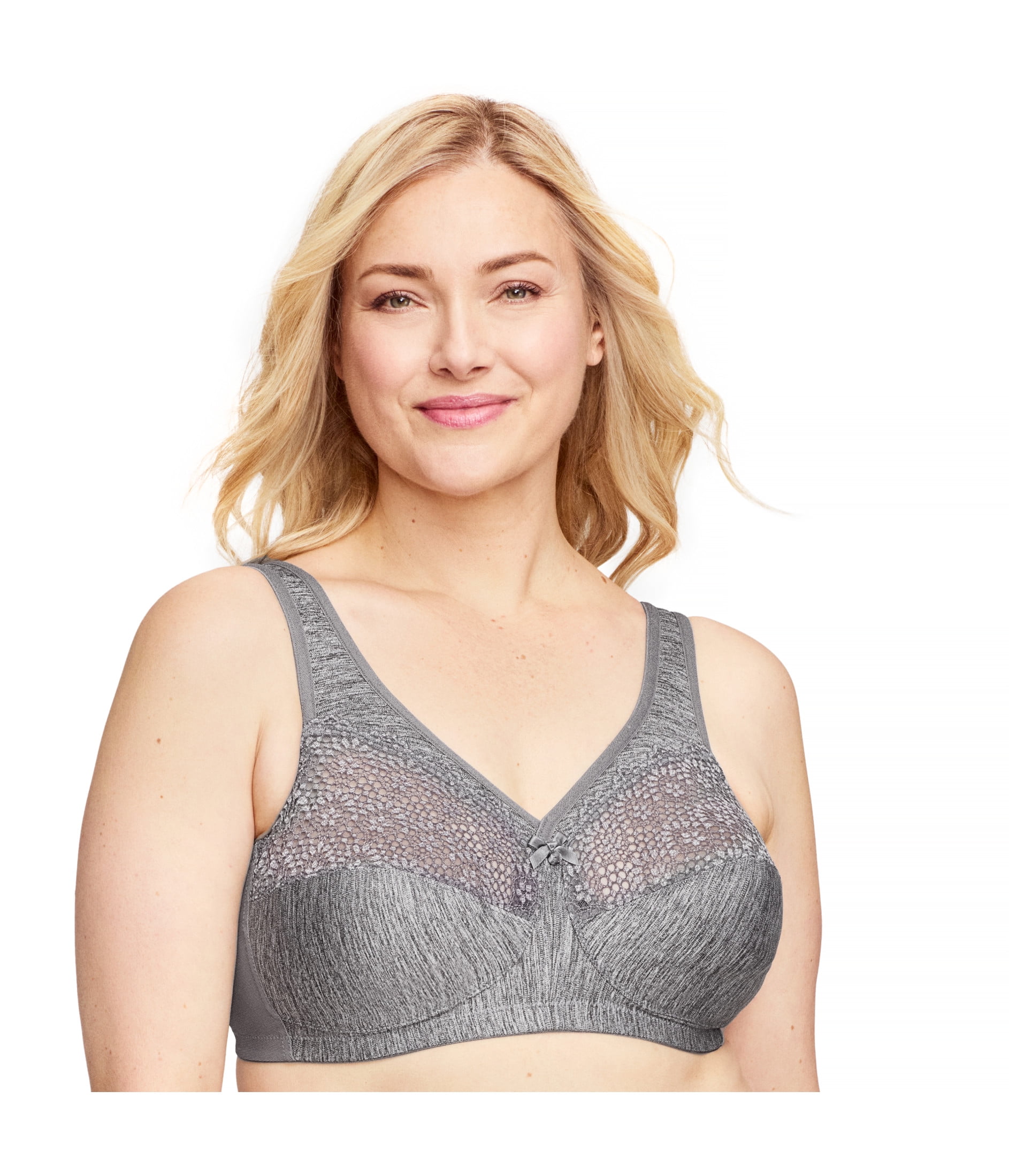 Glamorise MagicLift Moisture Control Wirefree Bra 1064 (Women's & Women's Plus)