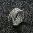 thumbnail image 4 of LYMAYTER Finger Ring Finger Ring - Simple, Allergy Free, Stainless Steel, 4 of 7