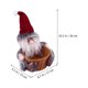 thumbnail image 3 of EeaseMX Cesta de almacenamiento con forma de Papá Noel, cesta para guardar dulces, soporte para regalos de fiesta de Navidad, 3 of 7