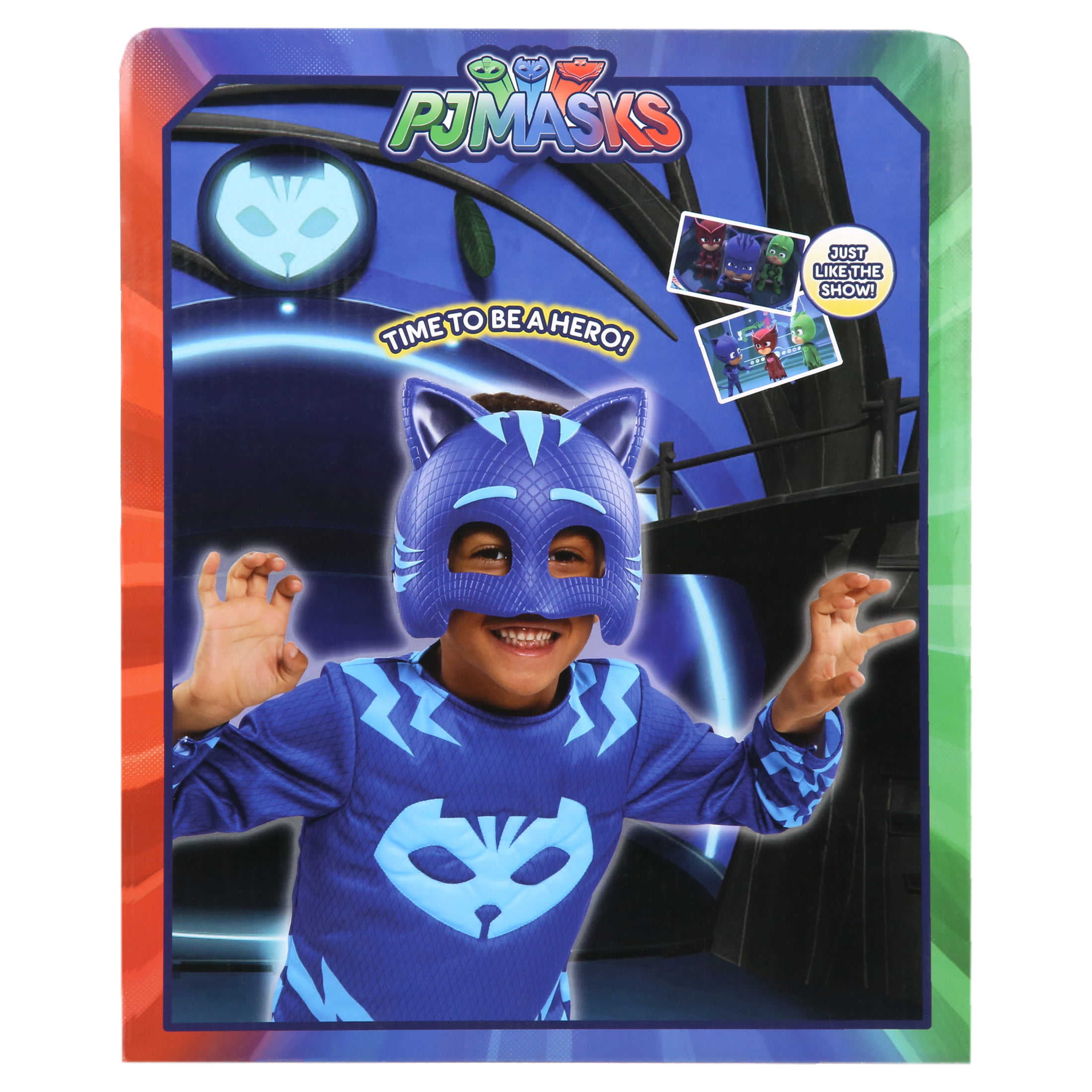 Details about   PJ Masks Deluxe Catboy Dress Up Set with Blue Shirt And Mask Included NIB 