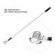 thumbnail image 1 of Recuperador de Pelota de Golf telescópico Recoger Cucharada Aleación de Aluminio Duradera Recogida de Pelotas de Golf Garra Bolas Grabber Retriever Golfista Abrazadera Accesorio(4 Secciones) EOTVIA No, 1 of 7