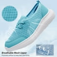 thumbnail image 3 of Ecetana Women's Walking Shoes Slip-On Sneakers Mesh Breathable Casual Athletic Shoes, 3 of 7