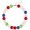 Colorful B, variant on Chunky Pink Beaded Choker Necklace for Women Y2k Funky Bubblegum Adjustable Bead Necklace for Men Best Jewelry Gift for Men