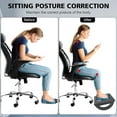 thumbnail image 3 of Ergonomic Footrest Stool for Home and Use with Comfortable Foot Massage Design, 3 of 3