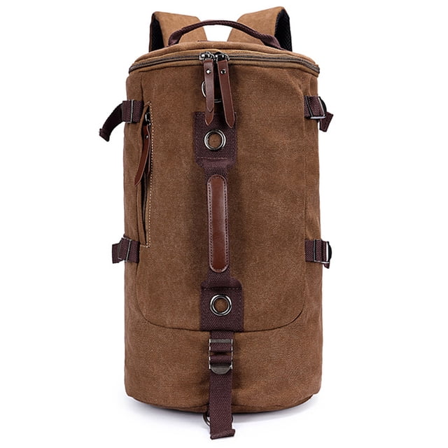 Bangcool Travel Backpack Fashionable Big Capacity Canvas Hiking Backpack School Backpack for Men