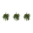 thumbnail image 3 of Advancent Planta colgante artificial con efecto natural verde, bajo mantenimiento, aspecto realista, para colgar en la pared, verde, 6 pulgadas Type1 NO1, 3 of 6