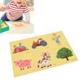 thumbnail image 1 of Rompecabezas de dibujos animados para niños pequeños sin rebabas divertido rompecabezas de madera para bebés suave portátil suave lindo para el hogar para niñas ANGGREK  Otros, 1 of 8