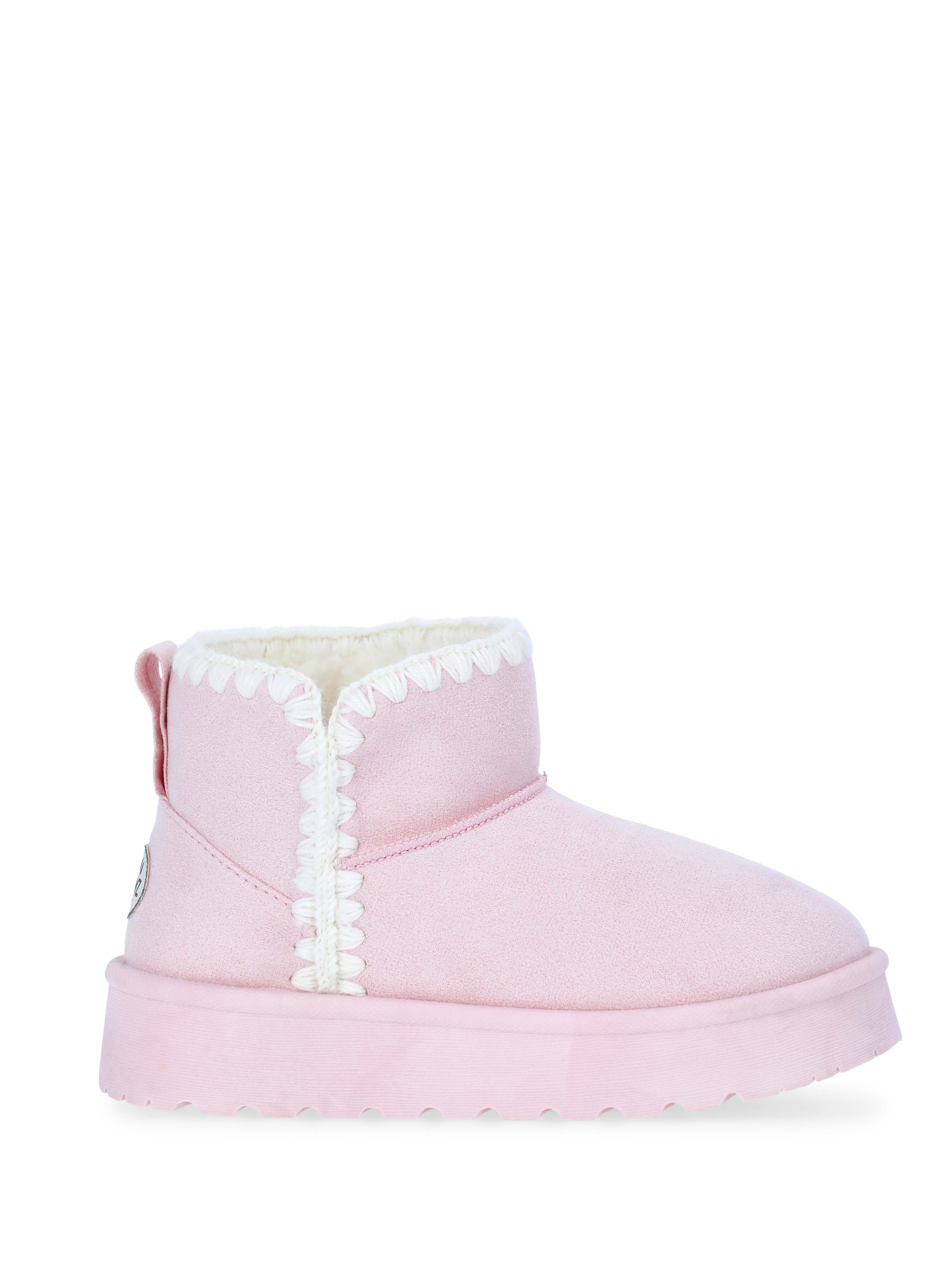 Pawz Little & Big Girls Platform Cozy Boots