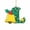 L, variant on 26-Piece Alphabet Christmas Tree Ornaments - Uppercase PVC Letters with Hanging Loops, Personalized Holiday Decor for Kids & Families