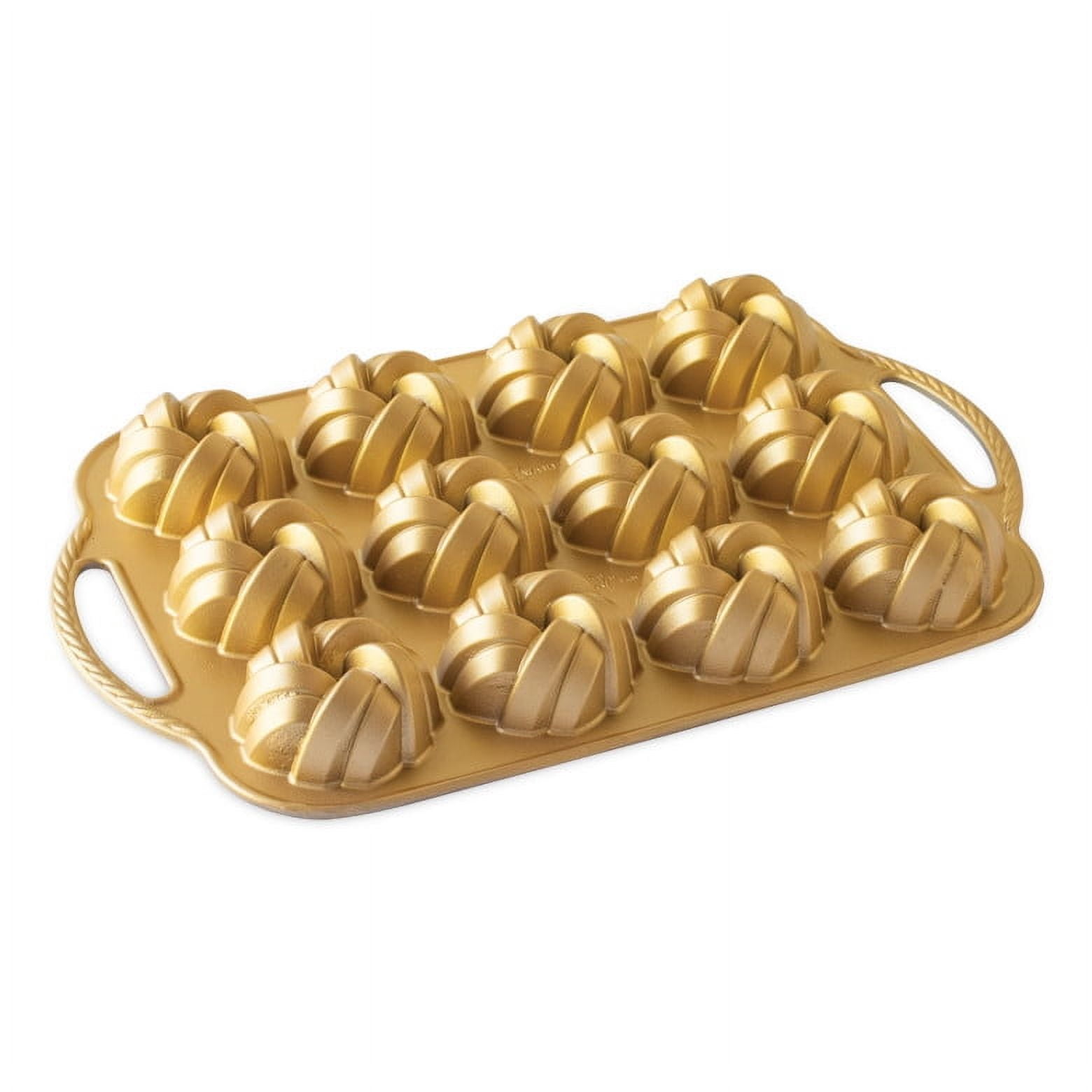 Nordic Ware 75th Anniversary Braided Mini Bundt® Pan - Walmart.com