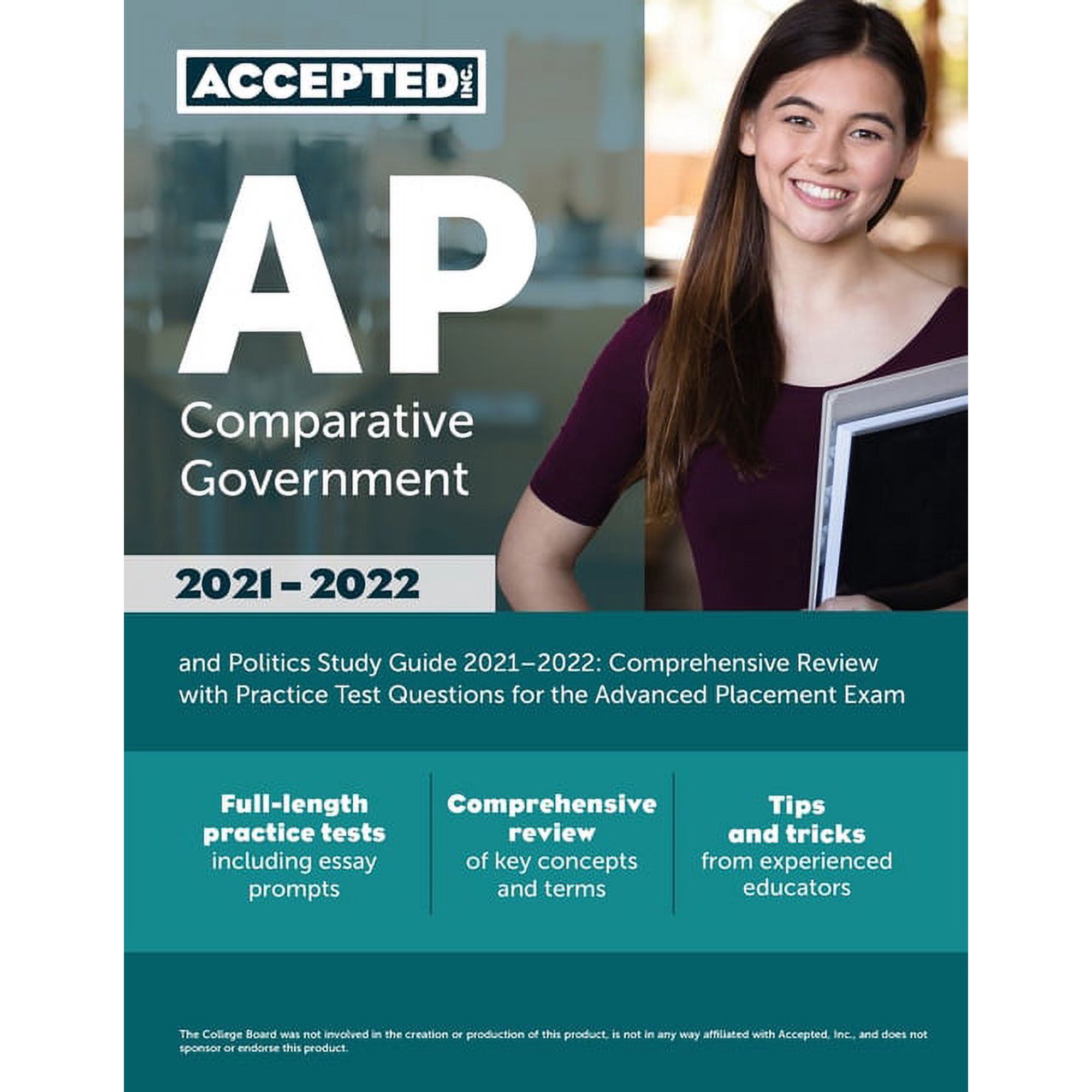 AP Comparative Government and Politics Study Guide 2021-2022: Comprehensive Review with Practice Test Questions for the Advanced Placement Exam