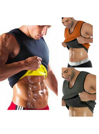 Men's Gym Neoprene Vest Sauna Ultra Thin Sweat Shirt Body Shaper