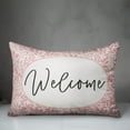 thumbnail image 2 of Creative Products Welcome 14x20 Spun Poly Pillow, 2 of 2
