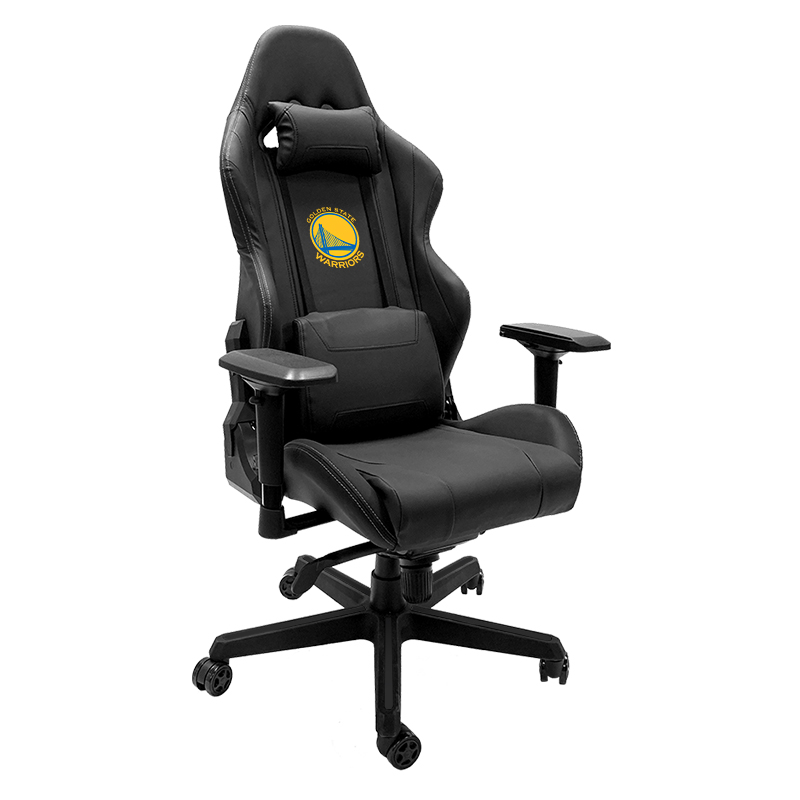 Xpression Gaming Chair with Golden State Warriors Global Logo