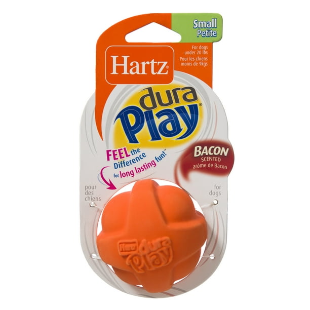 Hartz Dura Play Ball Natural Latex Dog Toy, Small