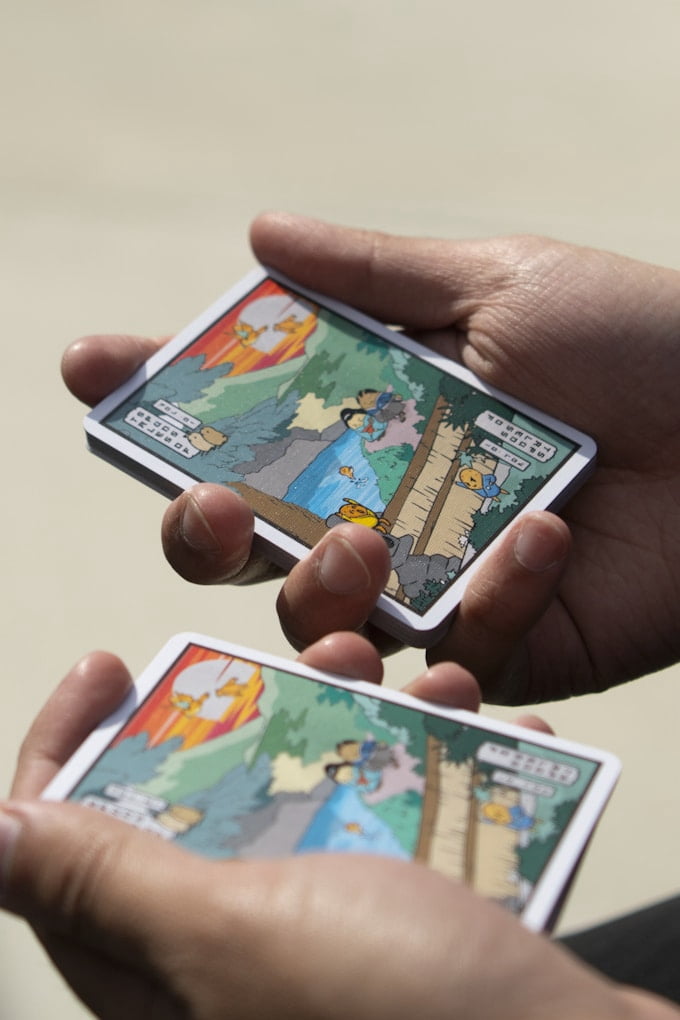 Tales of Spuds Sparkly Gilded Kickstarter Exclusive Playing Cards - Hoang Nguyen