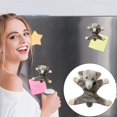 thumbnail image 2 of Cute Animal Magnets Toy Set for Refrigerator Plush Magnet Animals Fridge Magnet Toys for Kitchen Fridge Locker Home Office Accessory, 2 of 9