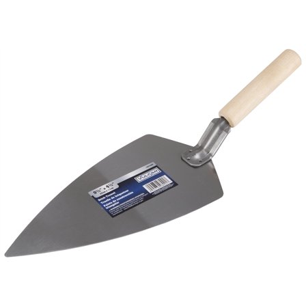 Vulcan PT-120263L Masonry Trowel, 9-1/2 in L Blade, 4.5 in W Blade, Comfort Grip Handle