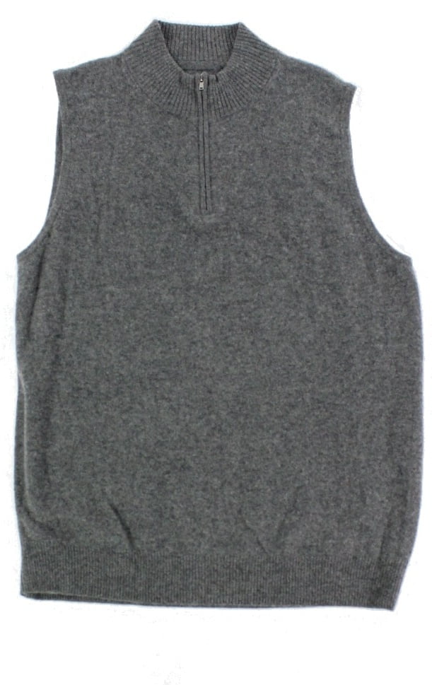 Men/'s /'Cream/' Tiled Squares Vest Size L