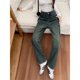 thumbnail image 3 of Pantalones vaqueros de pierna ancha Retro para mujer, Pantalones rectos de cintura alta, ajuste suelto versátil, efecto adelgazante, marca de moda, 3 of 5