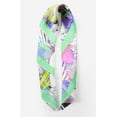 thumbnail image 2 of Bimba Womens Rectangular Printed Cotton Voile Scarf Neck Head Wrap-40 x 40 Inches, 2 of 7