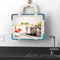 thumbnail image 6 of iPad 6th Generation Case/iPad 5th Generation Case/iPad 9.7-inch 2017 2018, Heavy Duty Rugged Shockproof Case with Stand /Hand Grip Holder for Apple iPad 9.7 inch 2017/2018 Model, Colorful Blue, 6 of 8