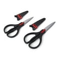 thumbnail image 4 of Farberware Set of 2 All Purpose and Utility Shears with Edgekeeper Blade Covers, 4 of 14