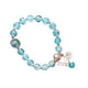 thumbnail image 3 of Brazalete Minnieouse con cuentas de flor dulce Azul 8x1x8cm, 3 of 6
